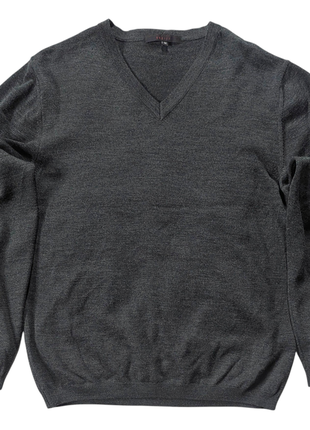 Greiff v neck свитер  класический шерстяной m| немецкий бренд