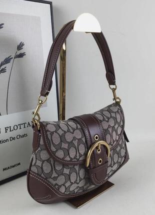 Шикарна сумка coach soho bag 8