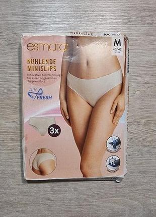 Esmara air fresh бесшовные женские трусы, слипы 40/42 евро 46/48 наш