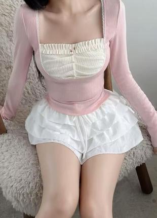 Топ розовый coquette