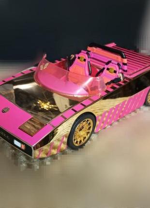 Машина кабріолет для ляльки лол барбі mc2 монстер хай з басейном