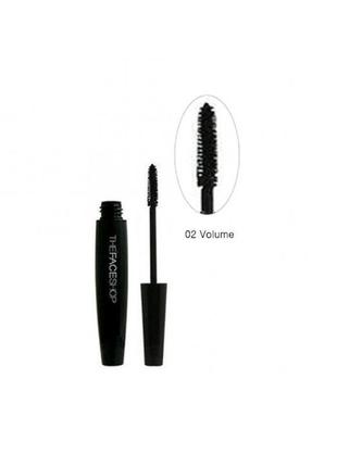 Тушь для ресниц объемная №2  the face shop freshian big mascara volume, 7 грамм