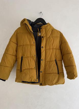 Зимняя куртка zara размер 134на мальчика