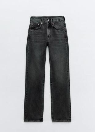 Прямі джинси zara straight