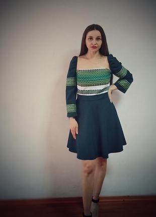 Сукня -вишиванка, плаття в українському стилі marina semeniuk