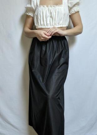 Базова класична стильна довга спідниця в готичному вампірському стилі косплей аніме для фотосесії зйомки ретро вінтаж мереживо