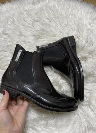 Женские резиновые сапожки 🖤🤎