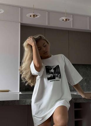 Футболка неймовірна стильна та oversize