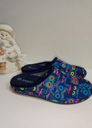Женские красивые комнатные тапочки тапочки шлепанцы inblu.украино-итальянский бур-во!