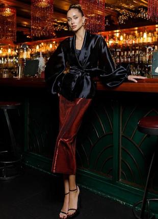 3 кольори! жіноча блуза кімоно з органзи, вечірня, під пояс, з поясом, базова, на запах, з широкими рукавами, класична, святкова