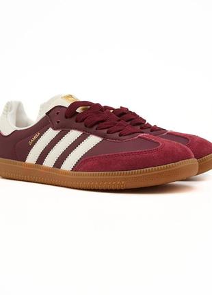 Adidas samba og maroon