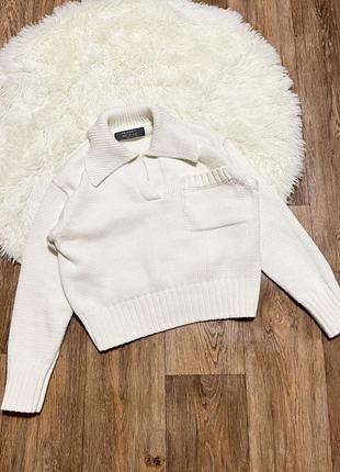 Белый свитер от primark