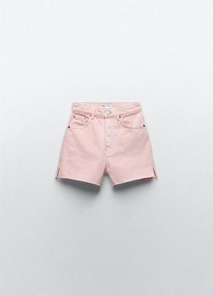 Шорты mom fit от zara.