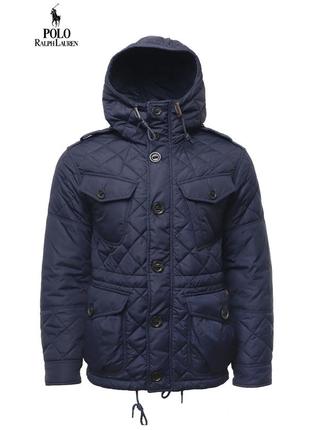 Мужская качественная стеганная куртка polo ralph lauren оригинал [ s-m ]