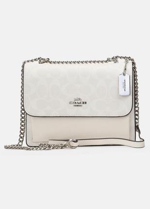 Кожаная сумка coach