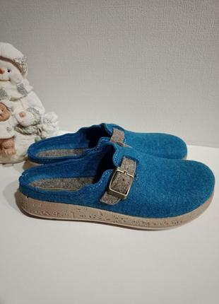 Женские фетровые красивые тапочки шлепанцы inblu.украино-итальянский бур-во!!!