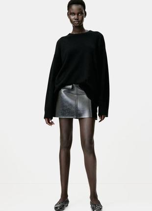 Кашемировый свитер оверсайз h&m