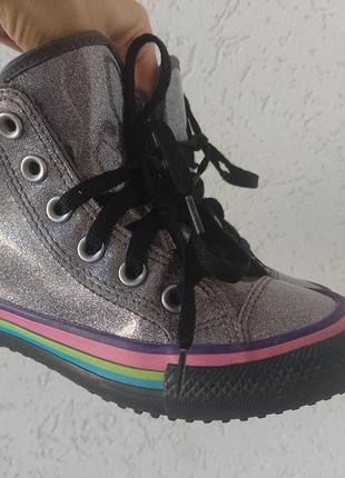 Демисезонные утепленные кеды converse, 31 р