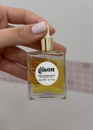 Масло для волос gisou honey infused hair oil