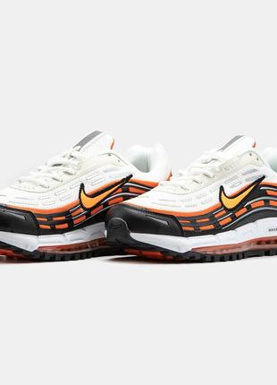 Кроссовки nike air max thea premium white blue tint black