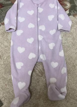 Флісовий чоловічок next 6-9 міс