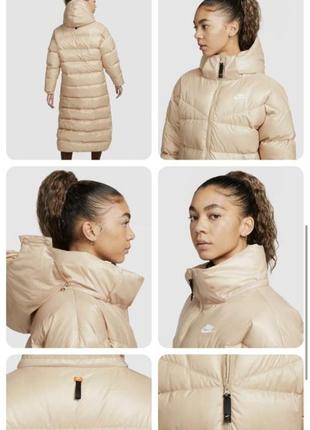 Жіноча куртка пуховик nike sportswear therma-fit