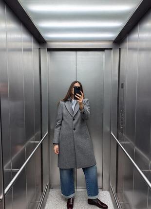 Пальто zara зара софт soft