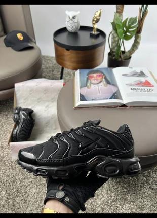 Мужские кроссовки nike air max tn plus black