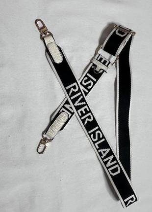 Текстильний ремінь для сумки від river island