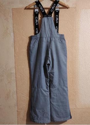 Напівкомбінезон лижні штани гірськолижні на підтяжках на 152 см 12 років