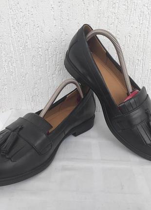Туфли, лофери кожанние hotter comfort concept р.41