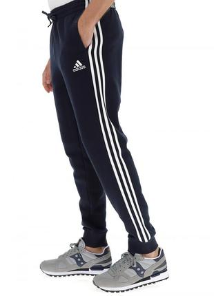 Мужские спортивные штаны adidas navy 3-stripe fleece jogger