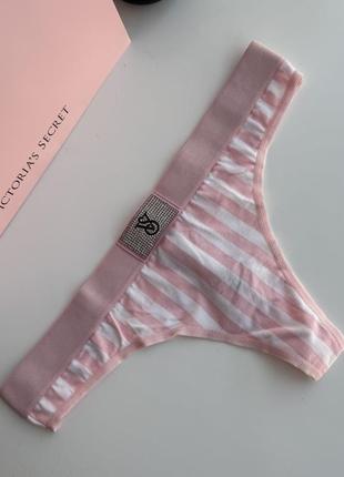 Трусики стринги с камушками victoria’s secret