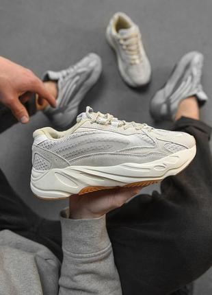 Мужские кроссовки boost cream, boost кроссовки, мужская обувь, спортивная мужская обувь, качественные кроссовки
