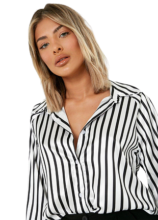 Сорочка в вертикальну полоску h&m