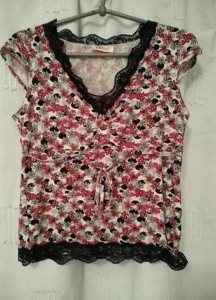 Robin. майка, верх пижамы. плечи 30, пог 40, длина до начала кружева 40, кружево 2/3.