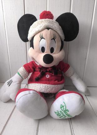 Мягкая игрушка большая минные маус minnie mouse 44см Дисней disney