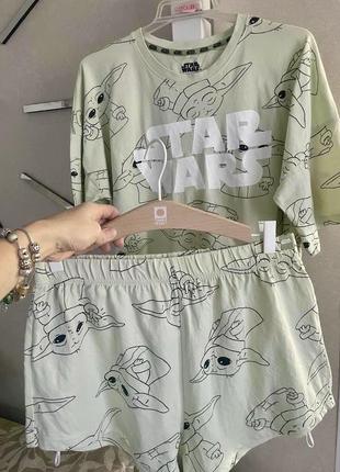 Новая классная оверсайз пижамка yoda star wars от primark