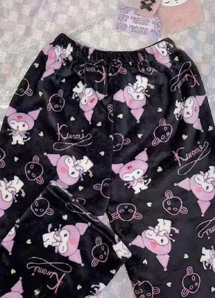 Штаны пижамные куроми kuromi красивый подарок на 14 свирепости💜 (в наличии разные модели и цены)