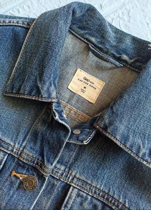 Джинсовая куртка gap пиджак джинсовый denim