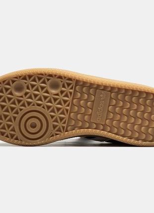 Кросівки adidas Kanye samba xlg black white gum6 фото