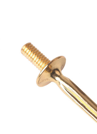 3-ярусный держатель для тарелок золотистого цвета для торта, подставки+прокладки+винт, 1 набор