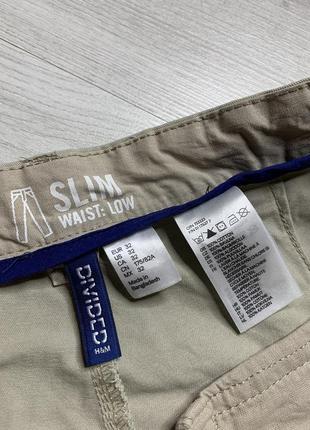 Приталені чоловічі чіноси від h&m slim7 фото