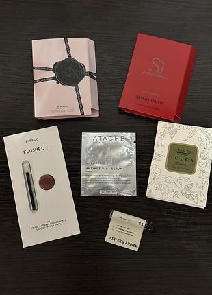 Пробники парфюма armani si atache byredo rolf