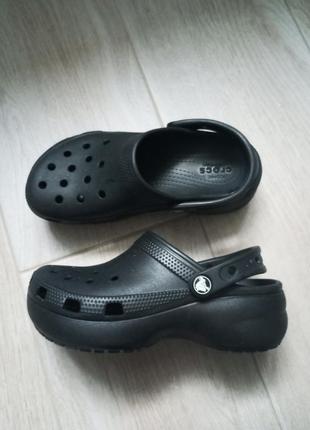 Crocs на платформе размер 35