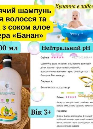 Дитячий шампунь