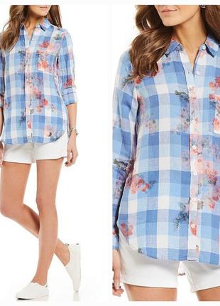 Натуральна лляна сорочка рубашка jenles