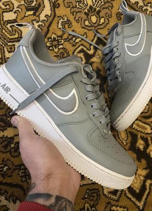 Кроссовки nike air force 1 grey white
