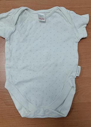 Боди next 0-3 месяца с коротким рукавом