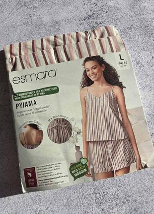 Пижама esmara 
германия
100% котон 
размер s,l
395 грн